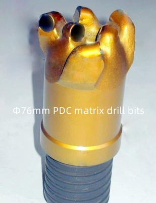 Schommelt Boor de Boorbeetje 76mm van het Matrijslichaam PDC Diameter voor Mijnbouw