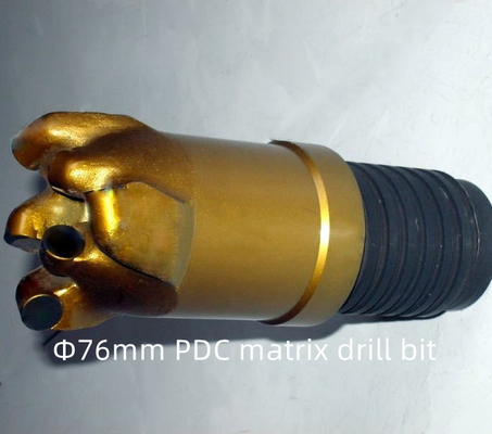 Schommelt Boor de Boorbeetje 76mm van het Matrijslichaam PDC Diameter voor Mijnbouw
