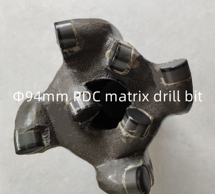 94mm de Boorbeetje van het Matrijslichaam PDC voor het Boren van hard Gebroken Schurende Rotsen