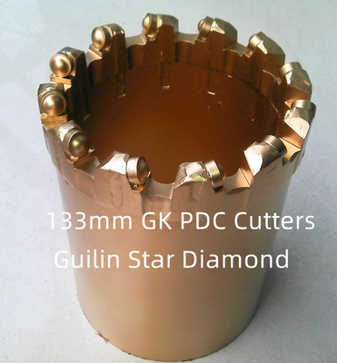 De duurzame PDC-Beetjes van de Kernboor 133mm Diameter voor Oppervlaktewater die goed boren