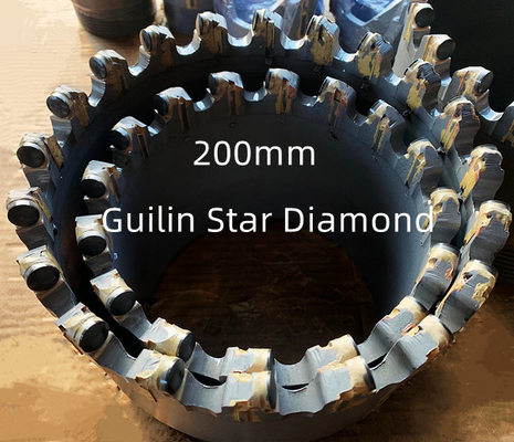 Ster Diamond Exploration Drill Bits die PDC 200mm Diameter uitboren